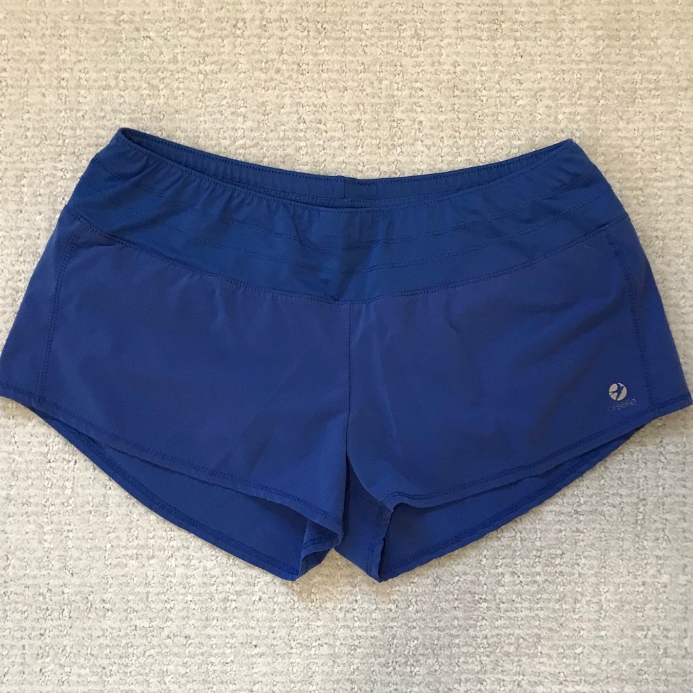 Oiselle Mac Roga Shorts (1 3/4" Inseam) , 6, Blue